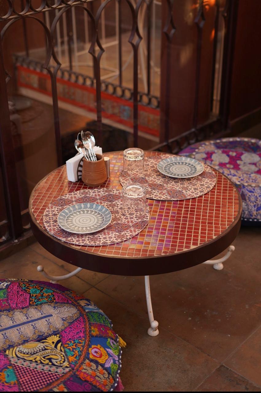 Mosaic table